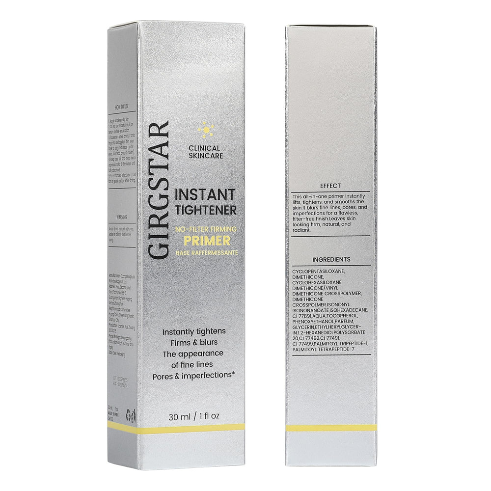 Girgstar primer under makeup enhances grip for long-lasting wear.