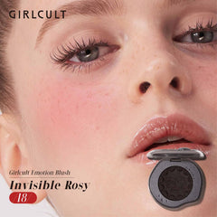 GIRLCULT Cream-to-Powder Blush soft-matte-cheeks demonstrates breathable, skin-like finish
