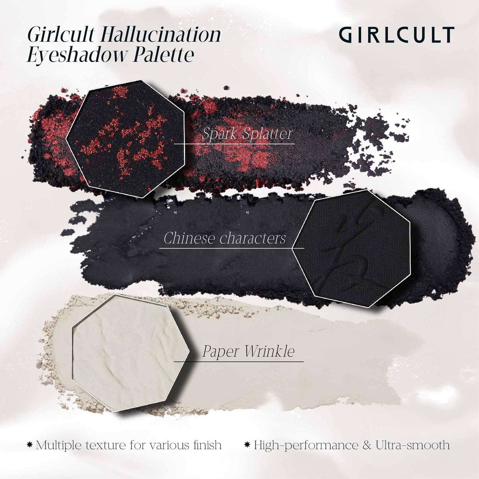 GIRLCULT seamless-blend powder texture provides a pro-like finish.
