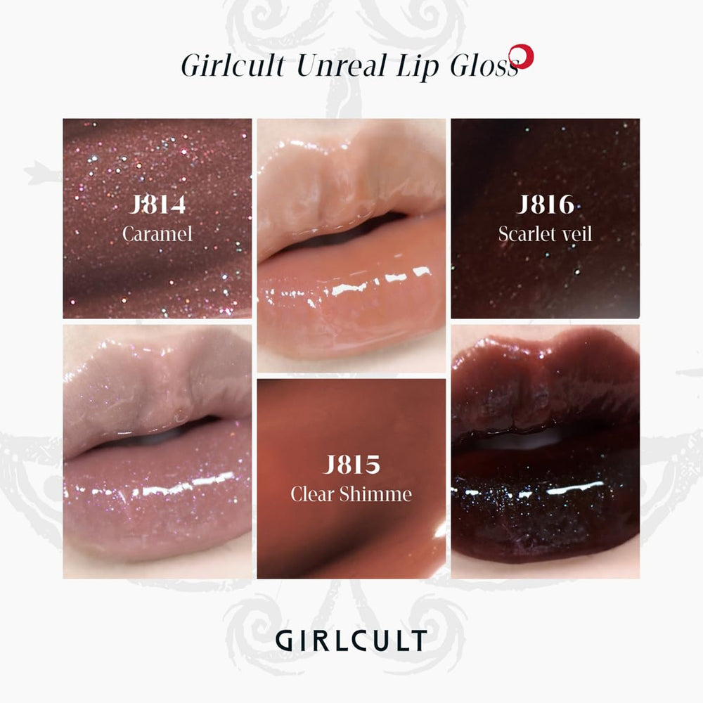GIRLCULT film-free shine showcases glossy finish with no milky residue.