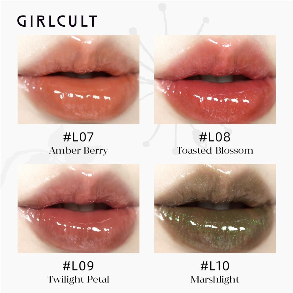 GIRLCULT Ganoderma Spore Oil and Hyaluronic Acid content highlight.