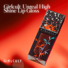 GIRLCULT Glass Shine Lip Gloss gloss on lips natural look demonstrates versatility