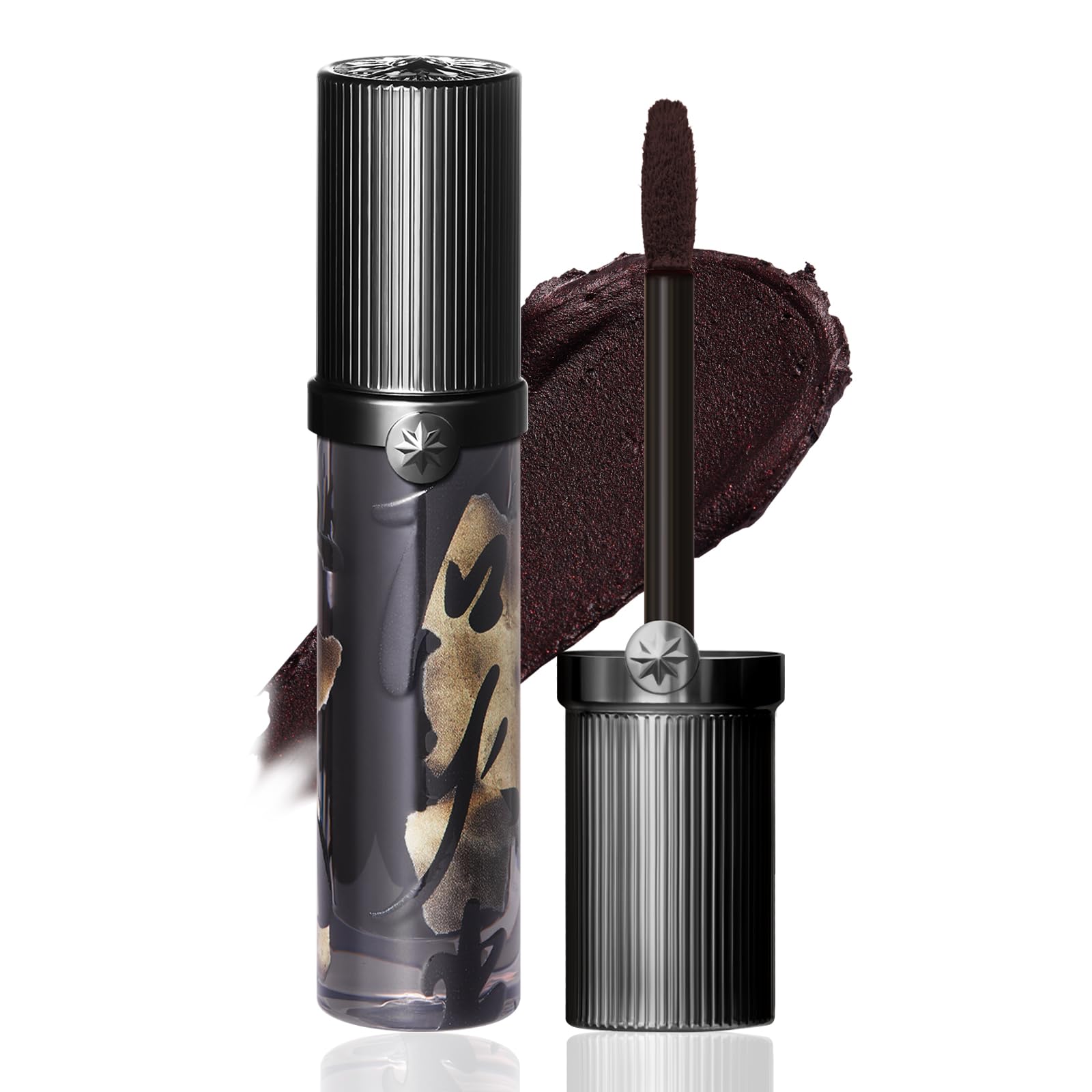 GIRLCULT Matte Lip Stain bottle close-up shows velvet finish and depth