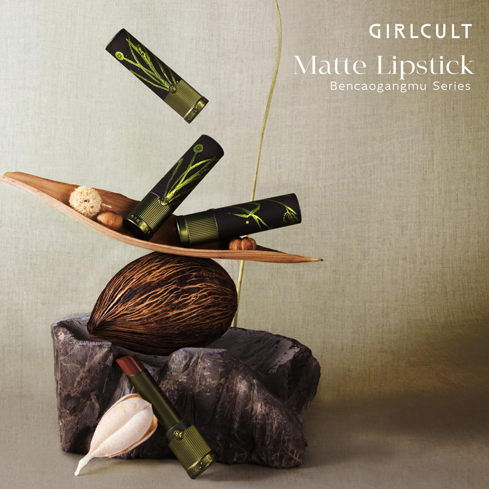GirlCult Matte Lipstick S07 transfer-proof test demonstrates staying power.