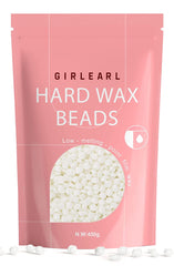 GIRLEARLE 1lb unscented wax beads for full-body waxing at home