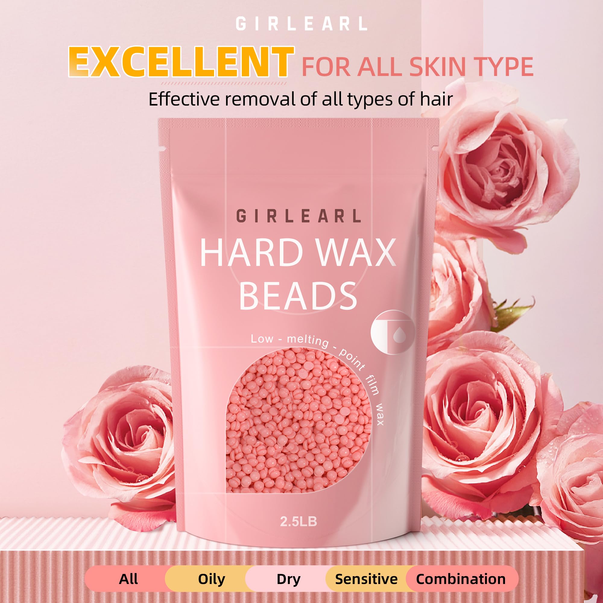 GIRLEARLE economical wax beads offering reliable supply for ongoing routines.