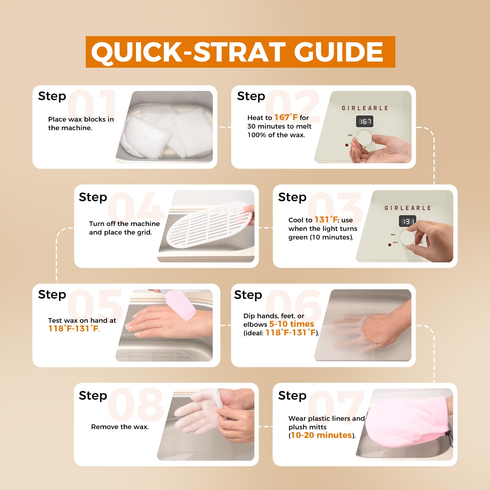 GIRLEARLE family-use-10-blocks for shared home care