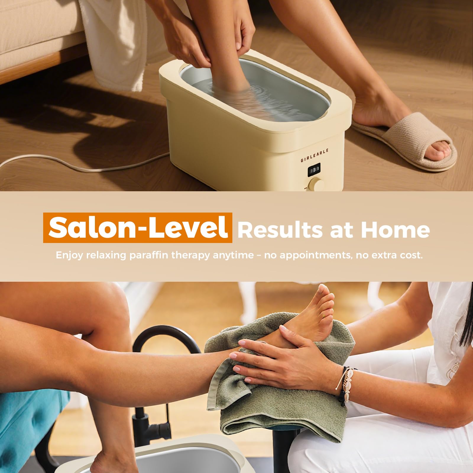 GIRLEARLE spa-day at home setup for luxurious routines