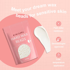 GIRLEARLE brazilian wax beads for precise bikini waxing