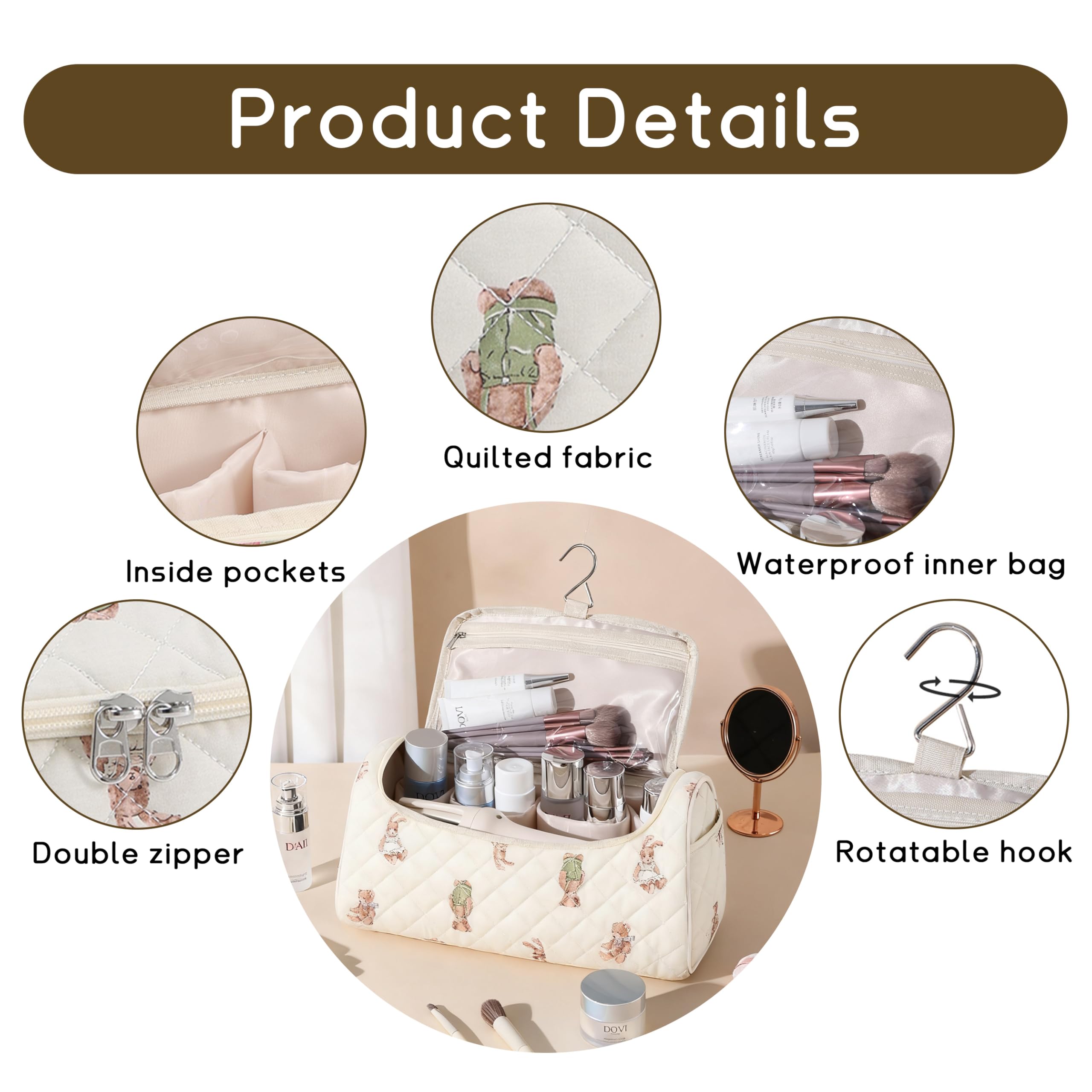 GISMTR smart compartments separate Airwrap barrels and attachments for quick access.