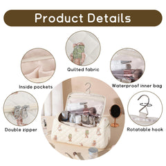 GISMTR smart compartments separate Airwrap barrels and attachments for quick access.