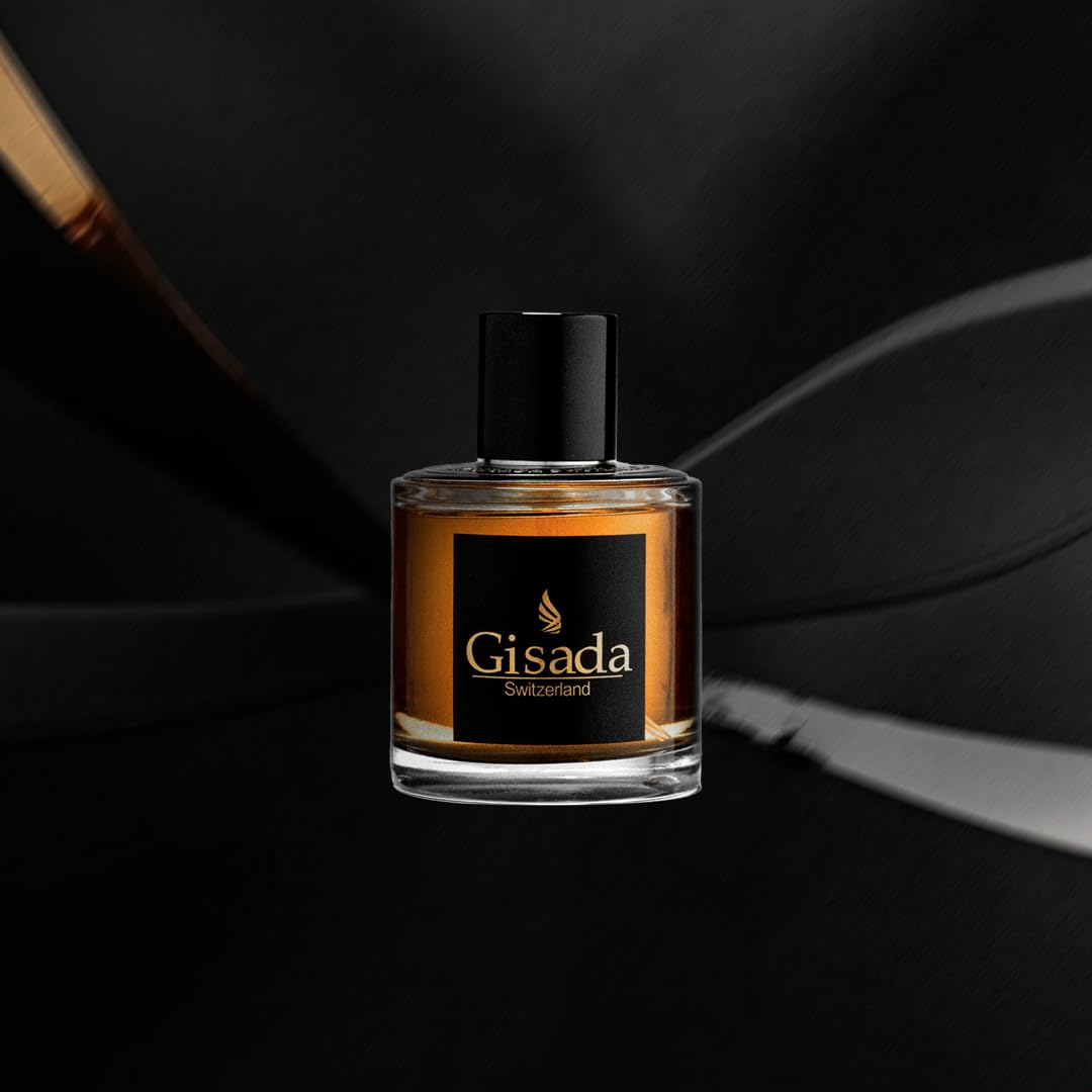 Gisada Ambassador Men bottle on dresser for daily grooming.