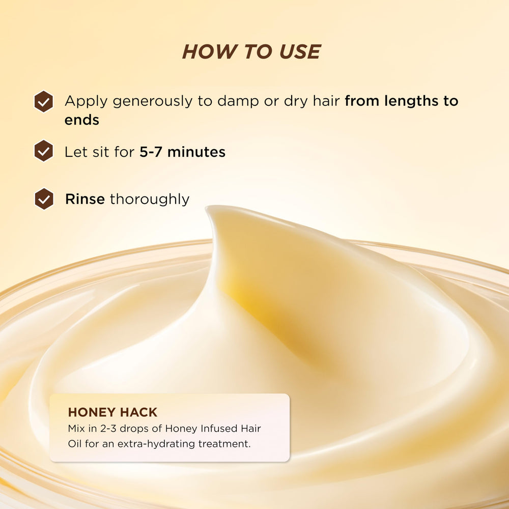 Gisou Honey Gloss Ceramide Therapy Mask stored in a bathroom setting for routine use
