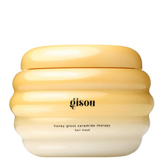 Gisou Honey Gloss Ceramide Therapy Mask packaging highlighting premium hydration ingredients