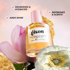 Gisou Honey Infused Hair Perfume with argan oil nourishes while scent lingers.