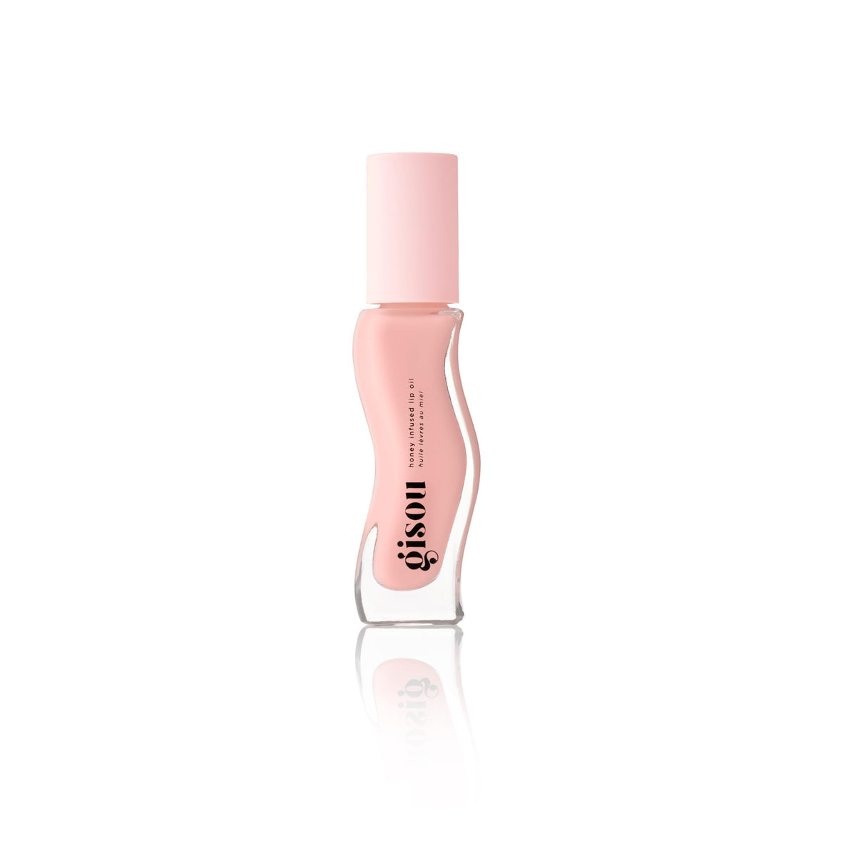 Gisou Honey Infused Lip Oil bottle for rich hydration and glossy shine.