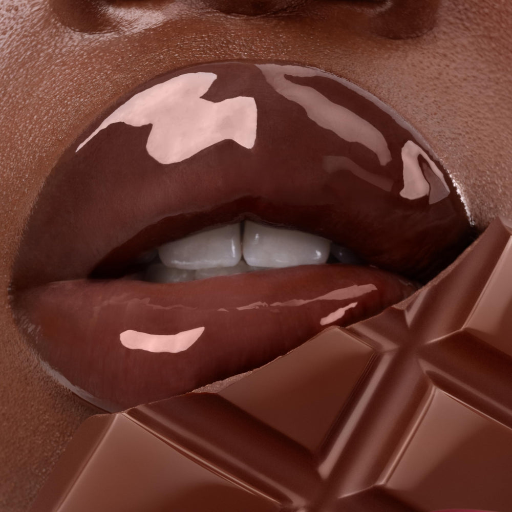 Gisou lip oil wearable alone or layered over color for extra glow