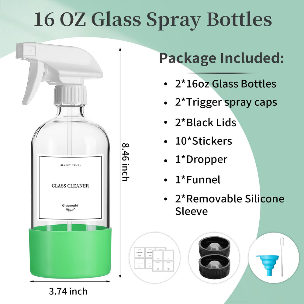 GIVAMEIHF blue-green silicone sleeve shields bottles with non-slip grip
