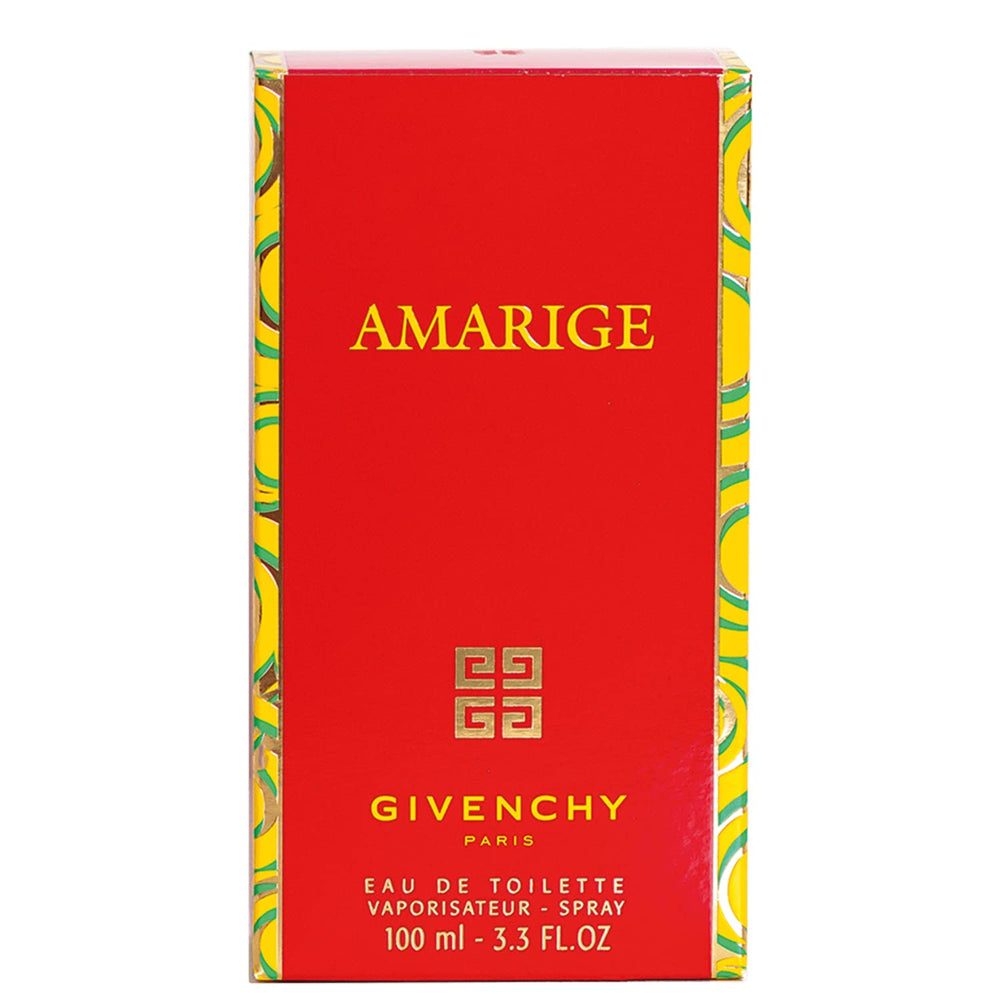 Givenchy Amarige orange blossom notes evoke uplifting, celebratory mood.