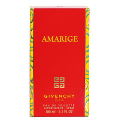Givenchy Amarige orange blossom notes evoke uplifting, celebratory mood.