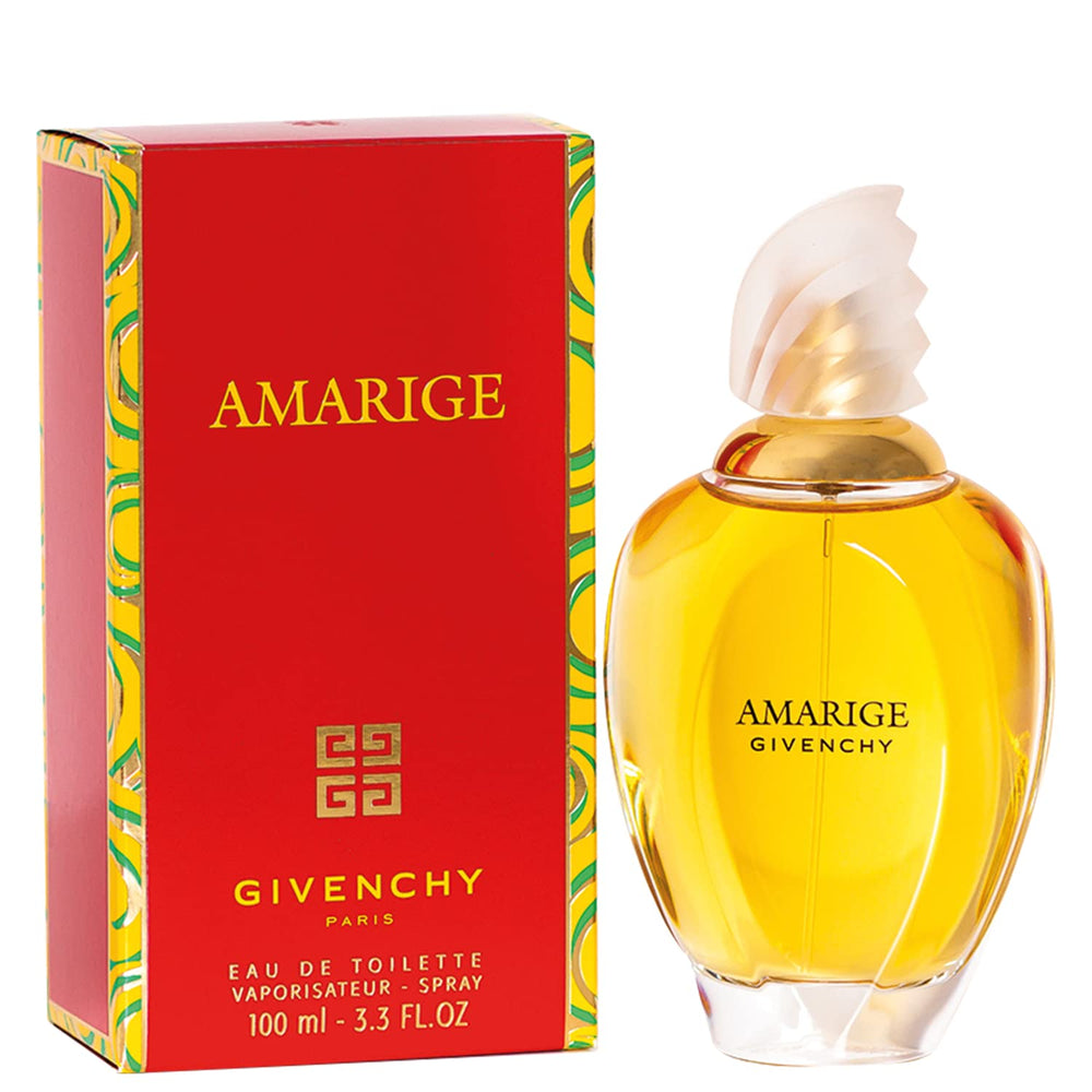 Givenchy Amarige packaging variety image emphasizes premium presentation.
