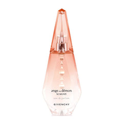 Givenchy Ange Ou Demon Le Secret bottle close-up, elegant scent for romantic evenings.
