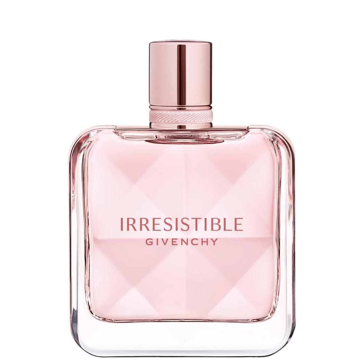 Givenchy Irresistible EDT bottle highlights pear and iris for a fresh spring aroma.