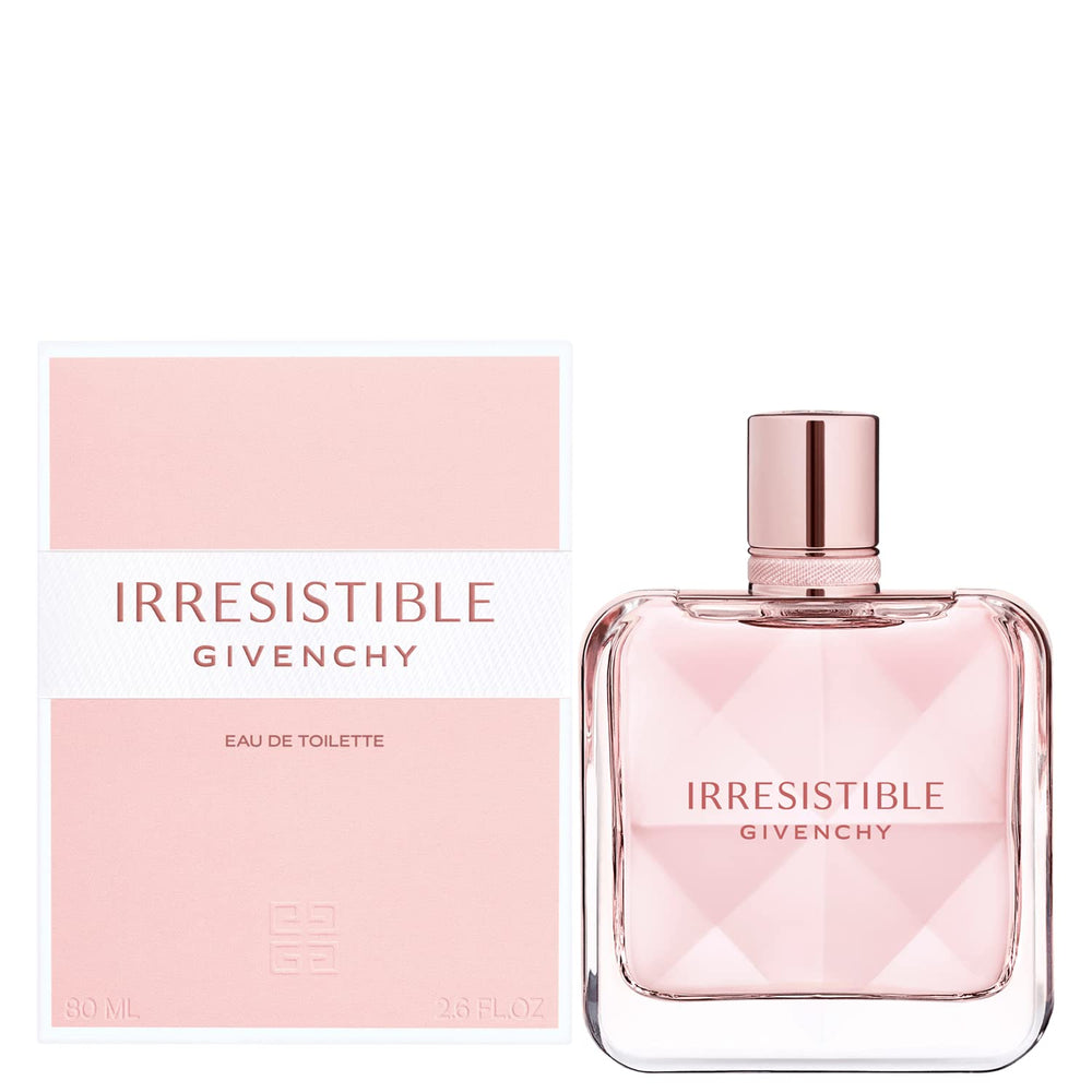 Givenchy Irresistible rose-note close-up hints at feminine charm.