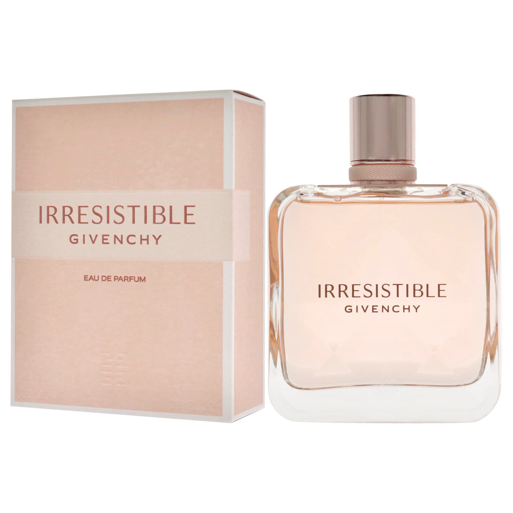 Givenchy Irres irresistible notes of rose, pear, ambrette hint vibrant, confident wear.