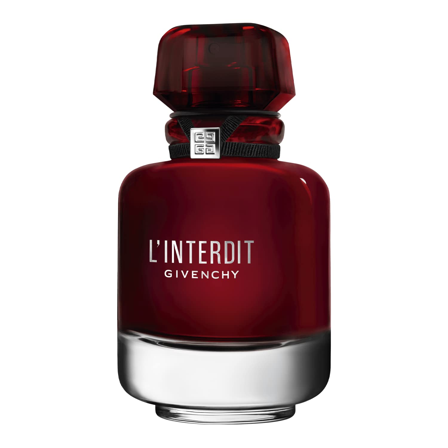 Givenchy L’Interdit Rouge box packaging communicates designer status and gift appeal.