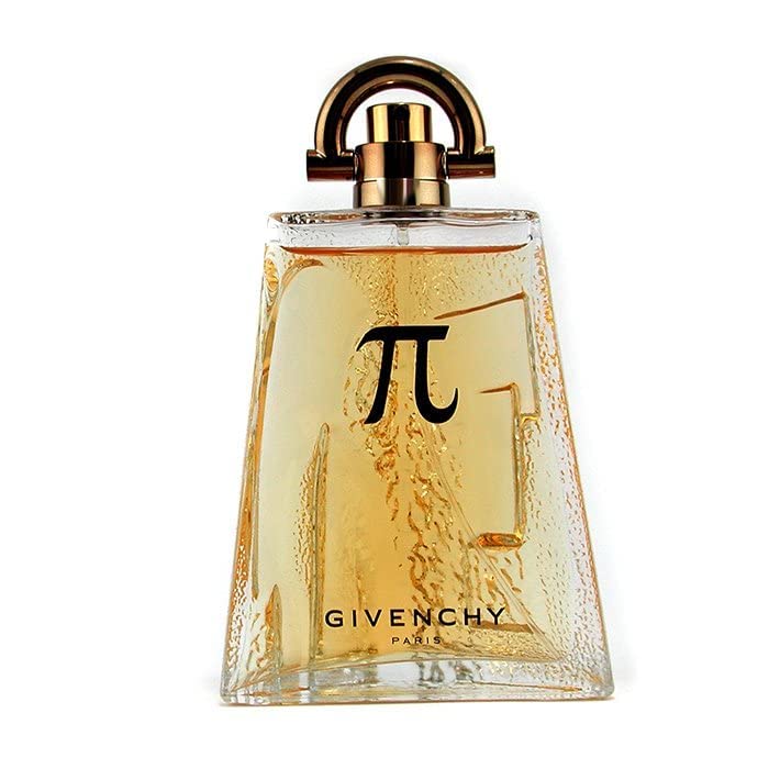 Givenchy Pi pocket bottle suggests portable fragrance for on-the-go confidence.