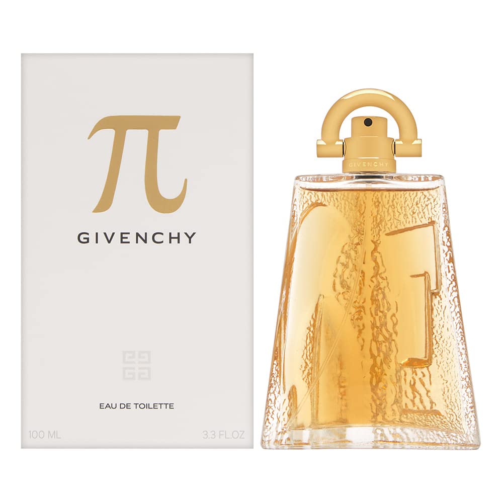 Givenchy Pi for Men Eau De Toilette Spray showcasing its alluring scent for nighttime wear.