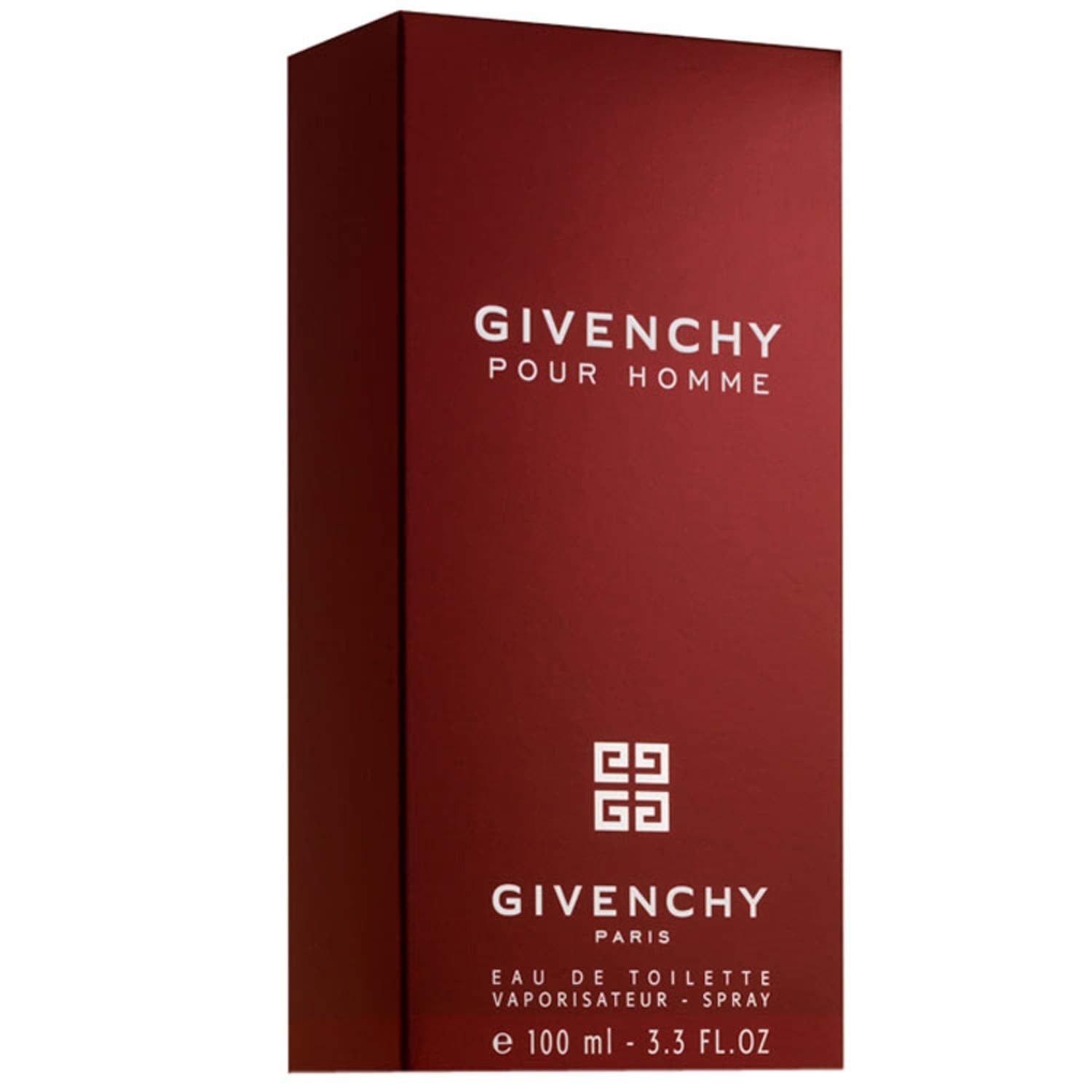 Givenchy Pour Homme packaging box highlighting elegant design for gifting