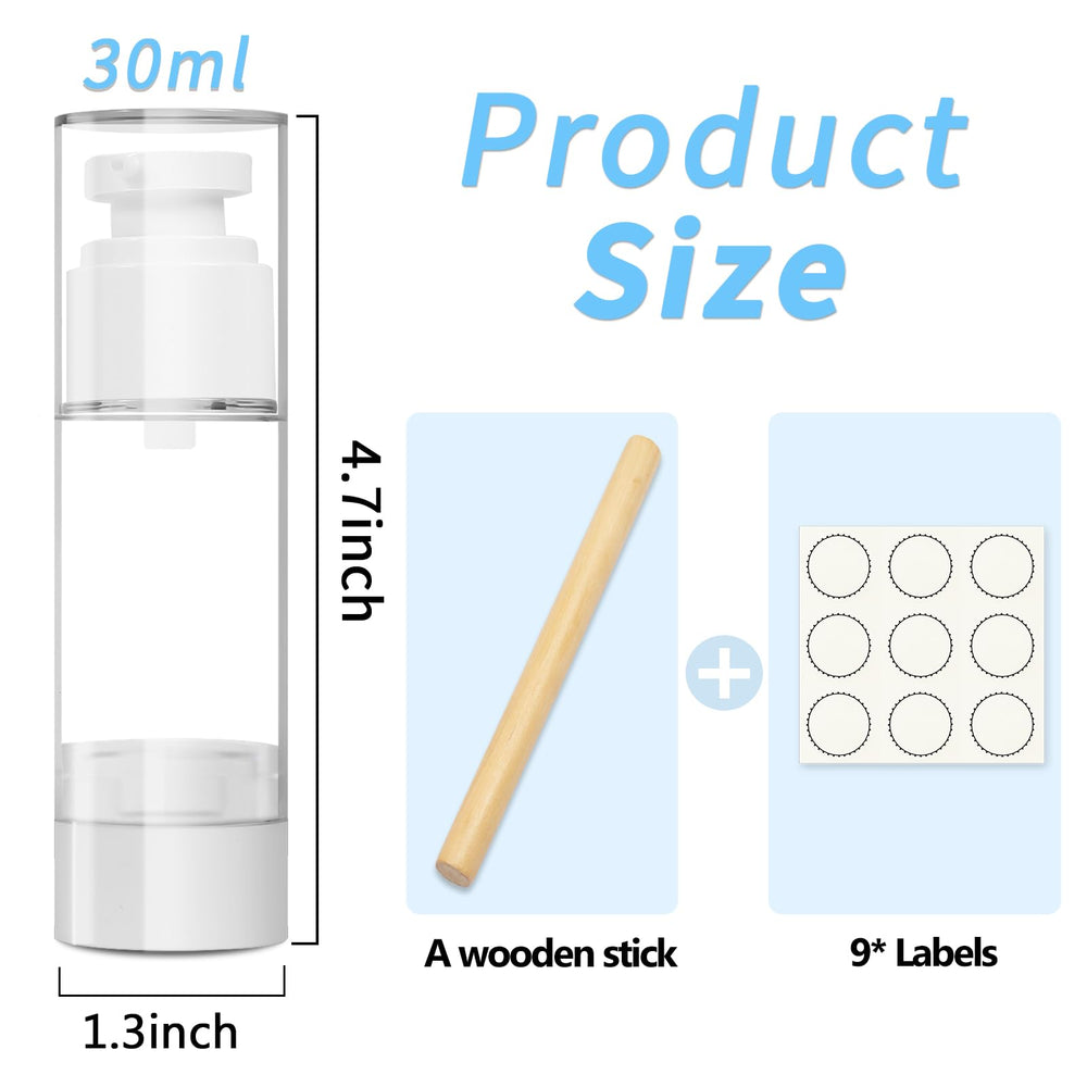 GIVITASOT travel-size lotion dispenser shows 1oz/30ml capacity.