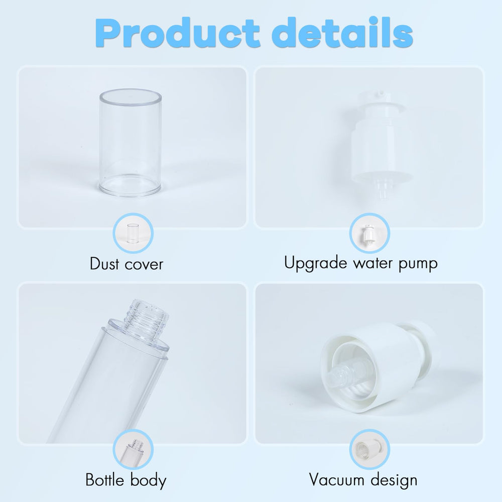 GIVITASOT vacuum-design bottle demonstrates preserved product integrity while dispensing.