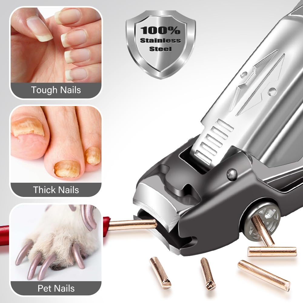 GJNL hidden cell phone holder feature adds convenience during grooming.