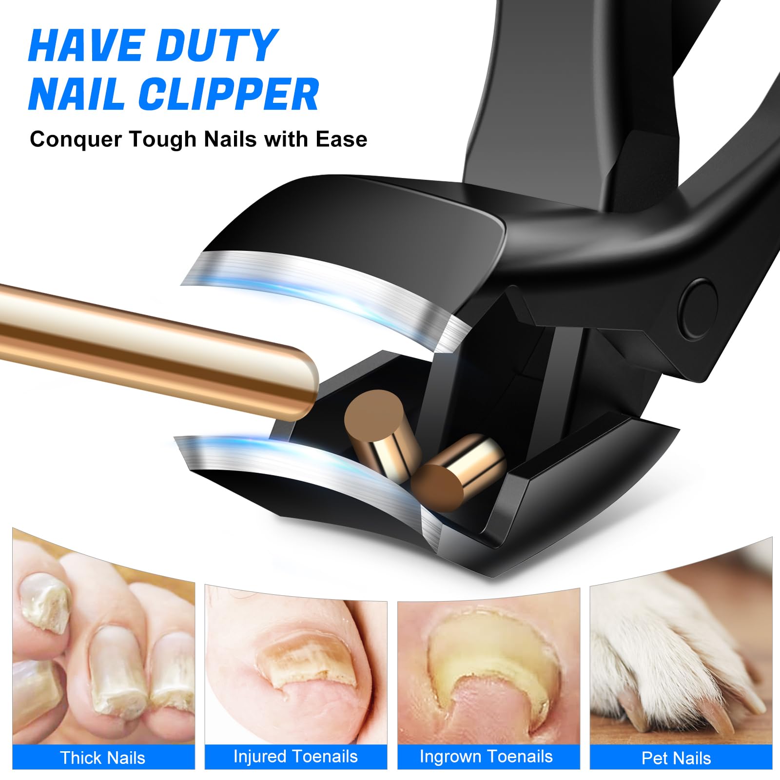 GJNL stainless steel blades ensure sharp cuts and durable performance