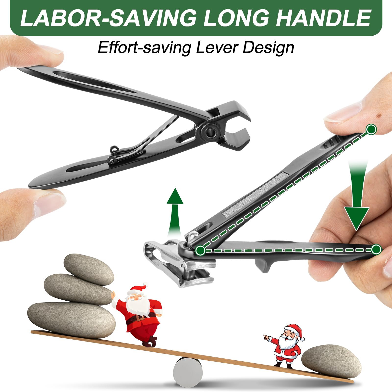 GJNL stainless steel nail clippers built to last through daily use