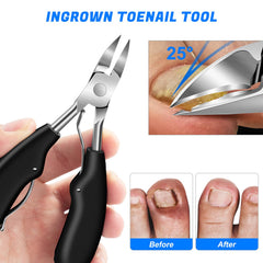 GJNL 45-degree slanted clippers highlight comfort and accurate ingrown nail care