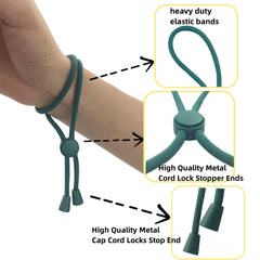 GJRR three-color bulk hair ties ideal for coordinating outfits and multiple looks