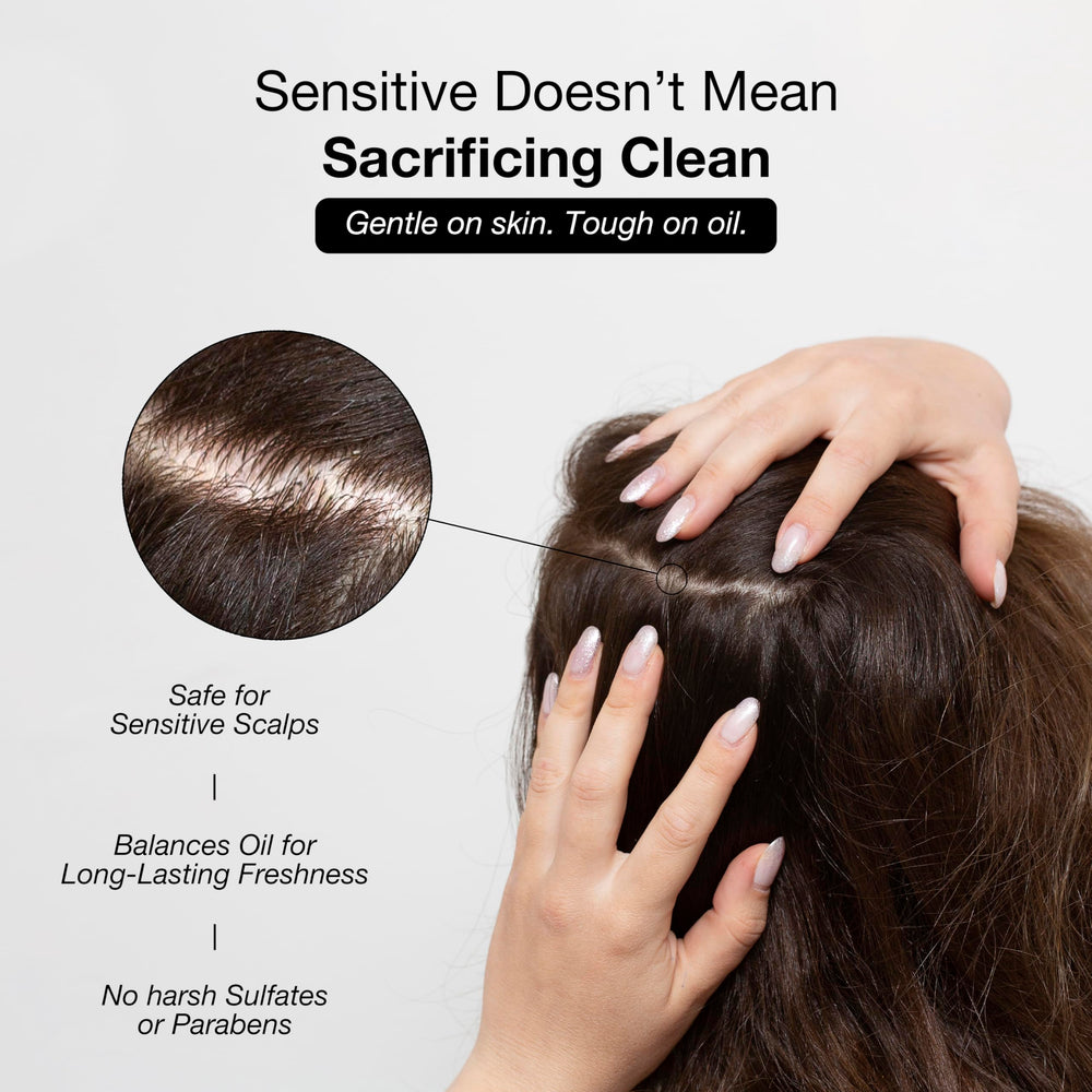 GK HAIR Balancing scalp-detail image signals gentle clarifying cleanse.