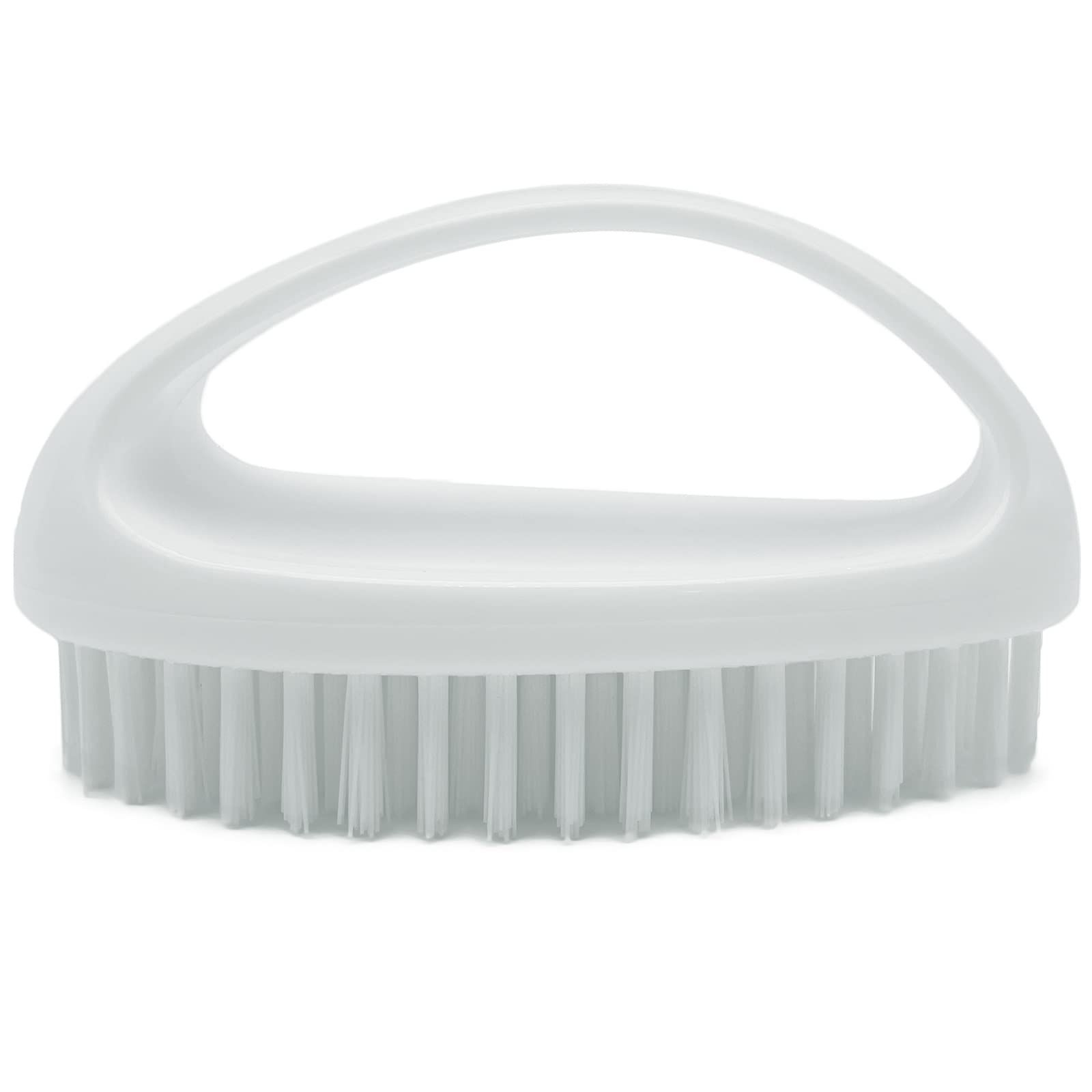 GKETN hand nail brush bristles deliver firm scrubbing for stubborn grime.