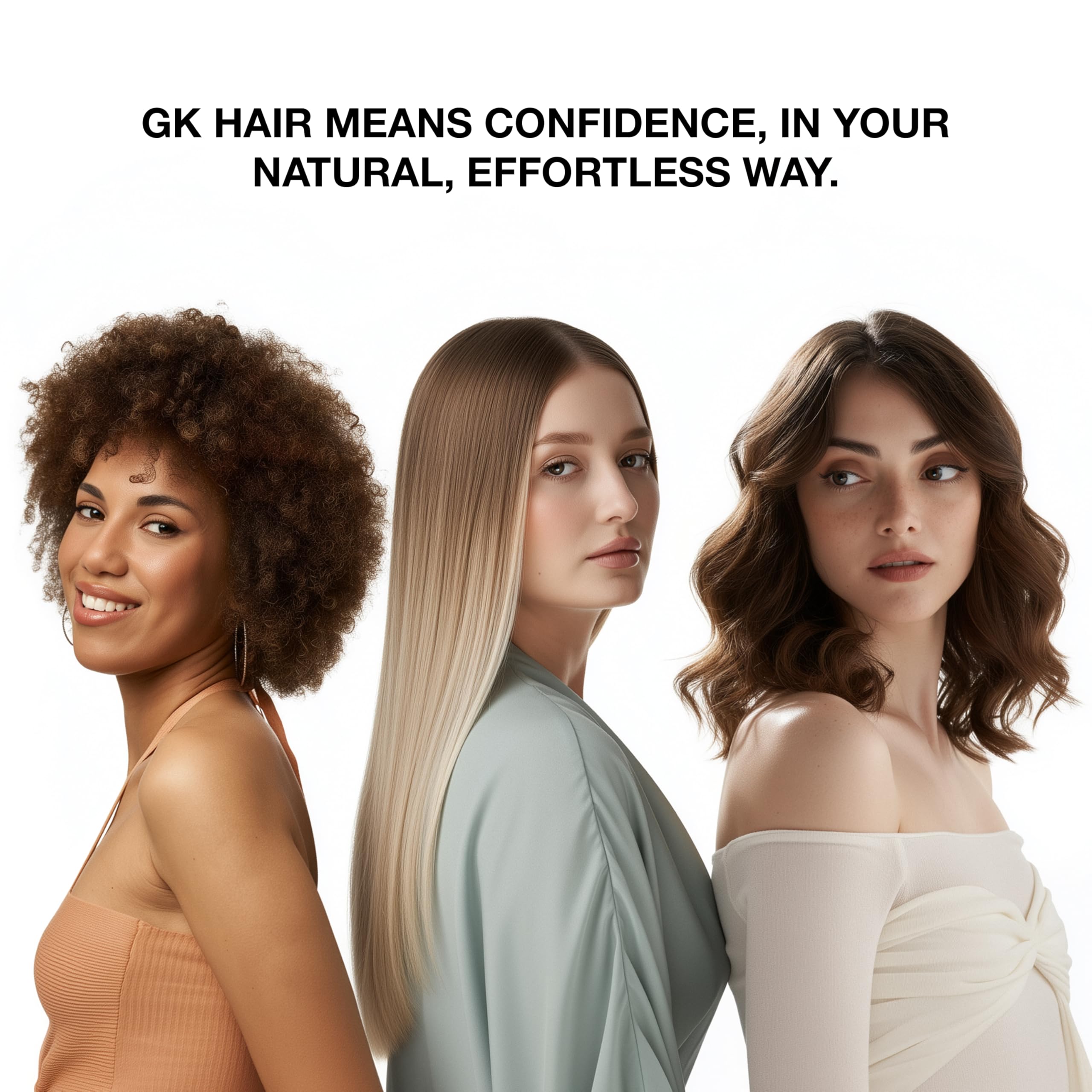 GK HAIR creamy lather demonstrates hydrating cleansing for fine hair