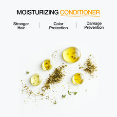 GK HAIR Hydrate conditioner being applied demonstrates conditioning action on hair