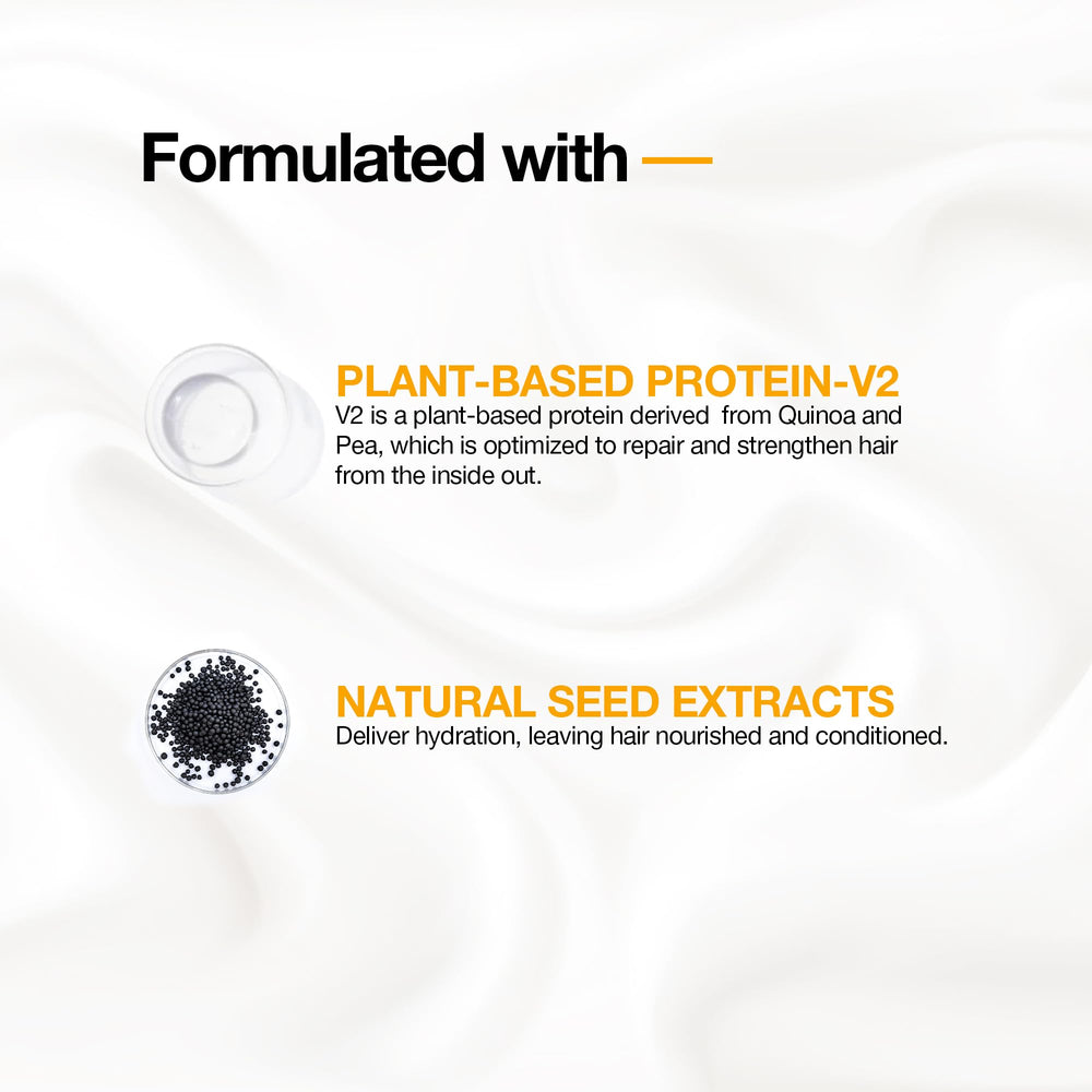 Safe for color-treated hair while restoring shine with GK Hair.