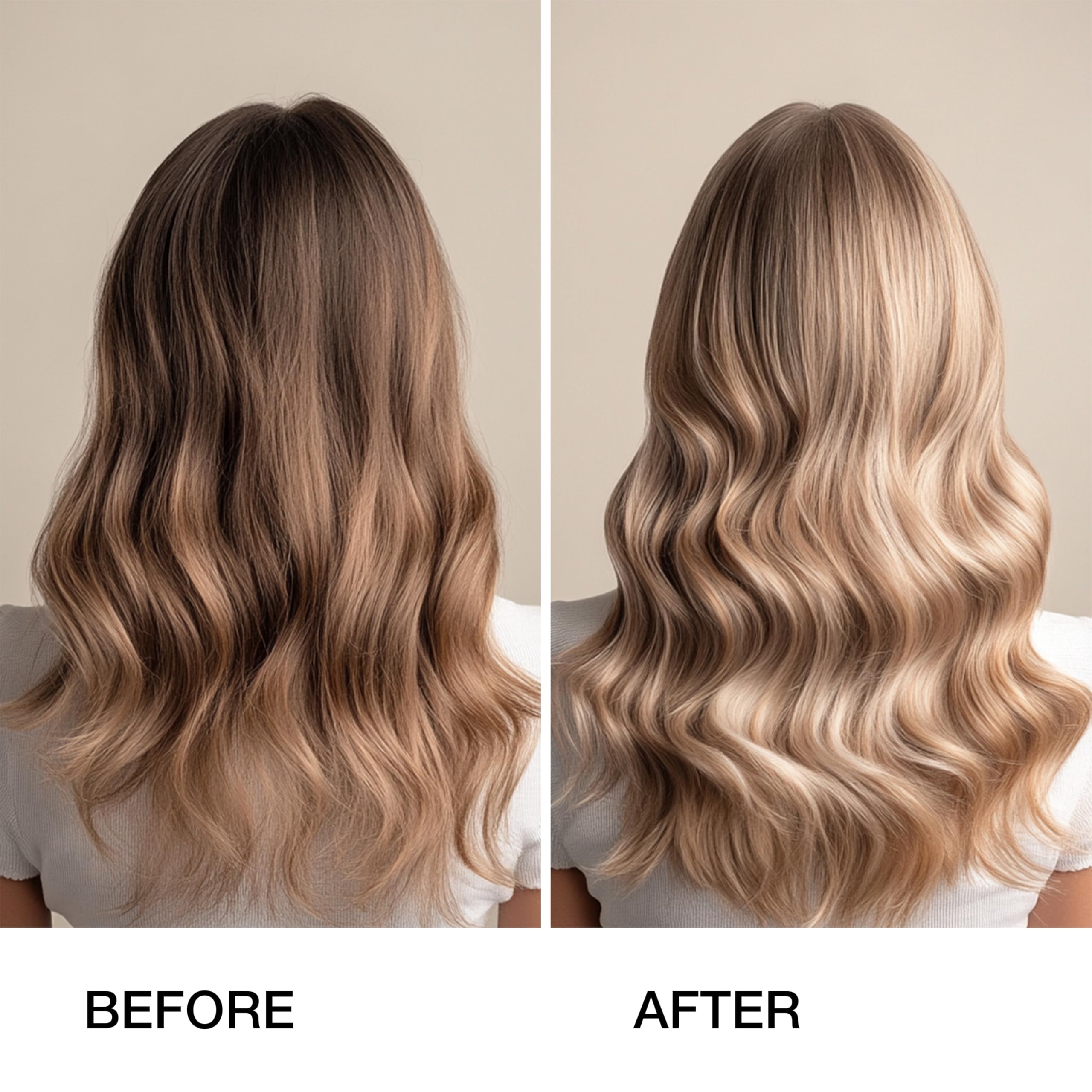 GK HAIR leave-in mist application showcases instant moisture for all hair types.