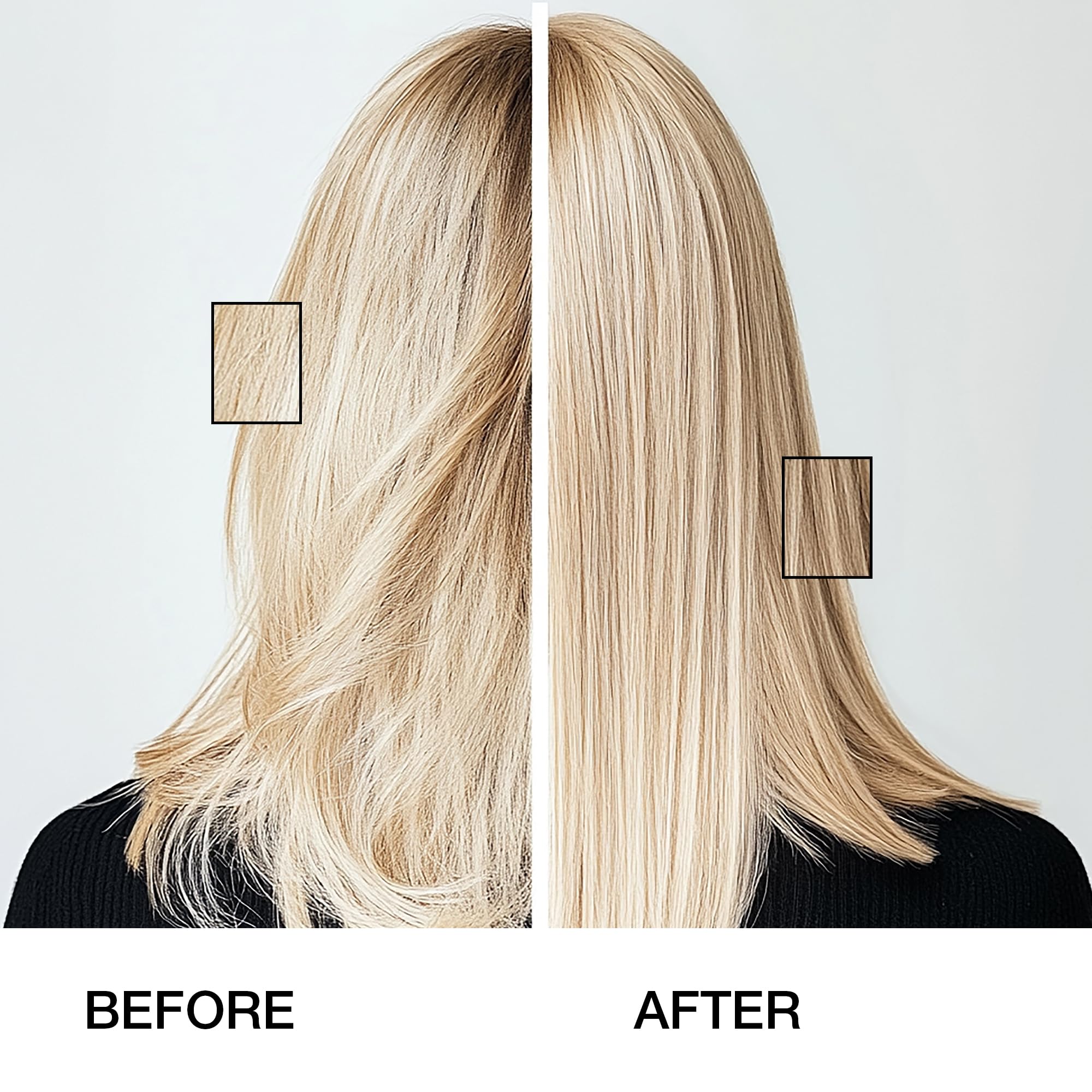 GK HAIR Oil weightless texture spotlight on hair strands.