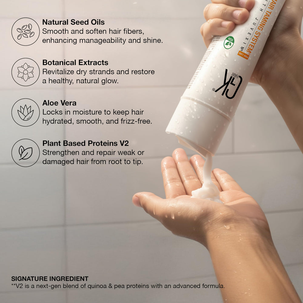 GK HAIR Parki butter label highlights nourishing moisture