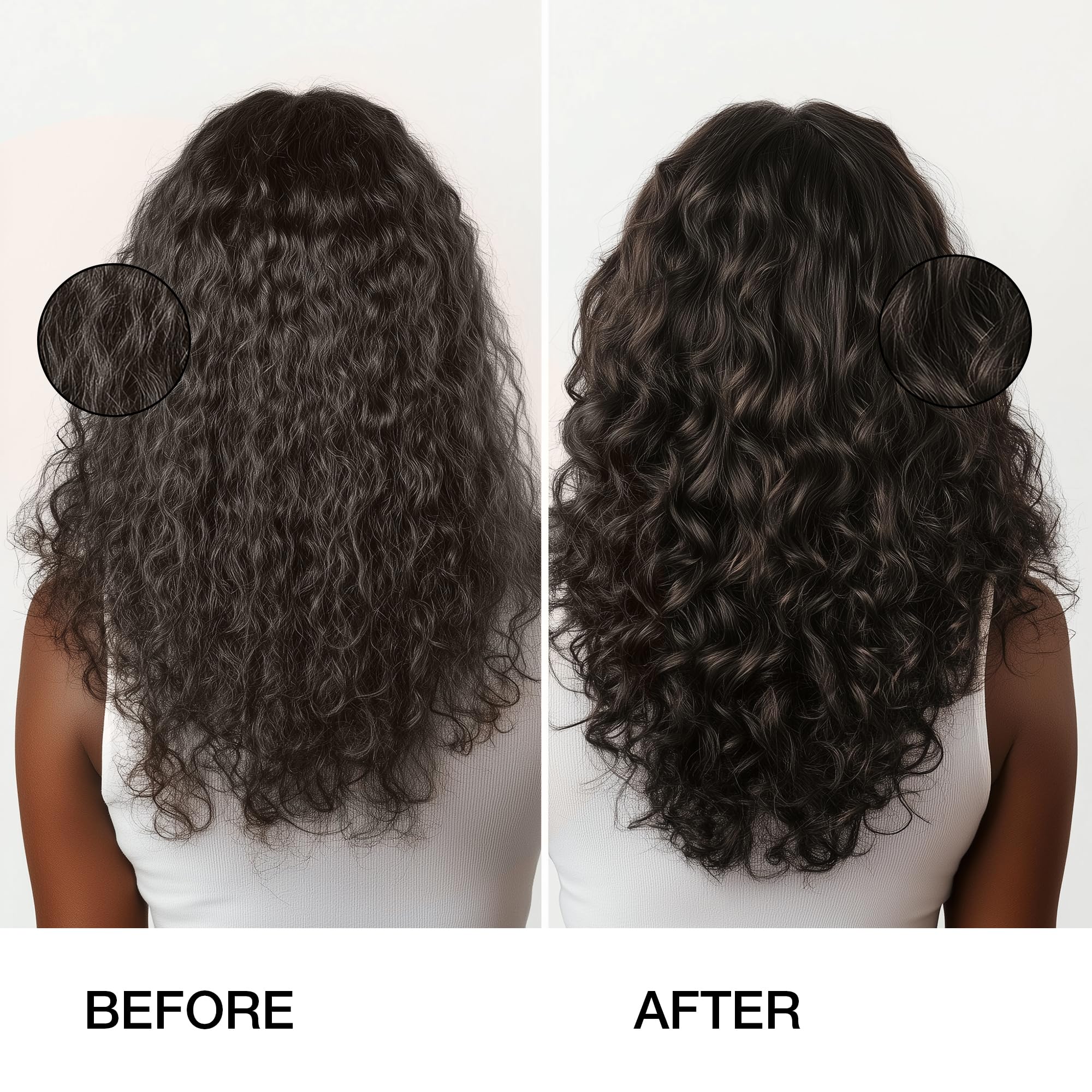 GK HAIR sulfate-free seal on packaging highlights gentle cleansing