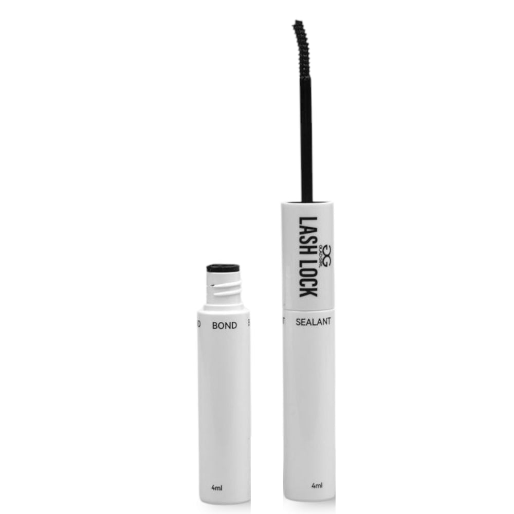 GladGirl Lash Lock Bond & Seal dual-ended design enables precise at-home lash application.